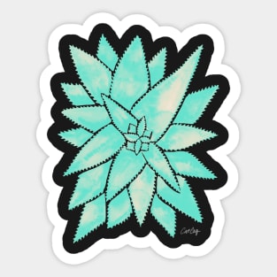 Mint Aloe Vera Sticker